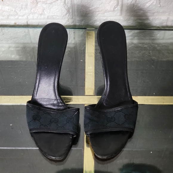 Gucci Mule Heels size 36 1/2 C - Picture 1 of 8